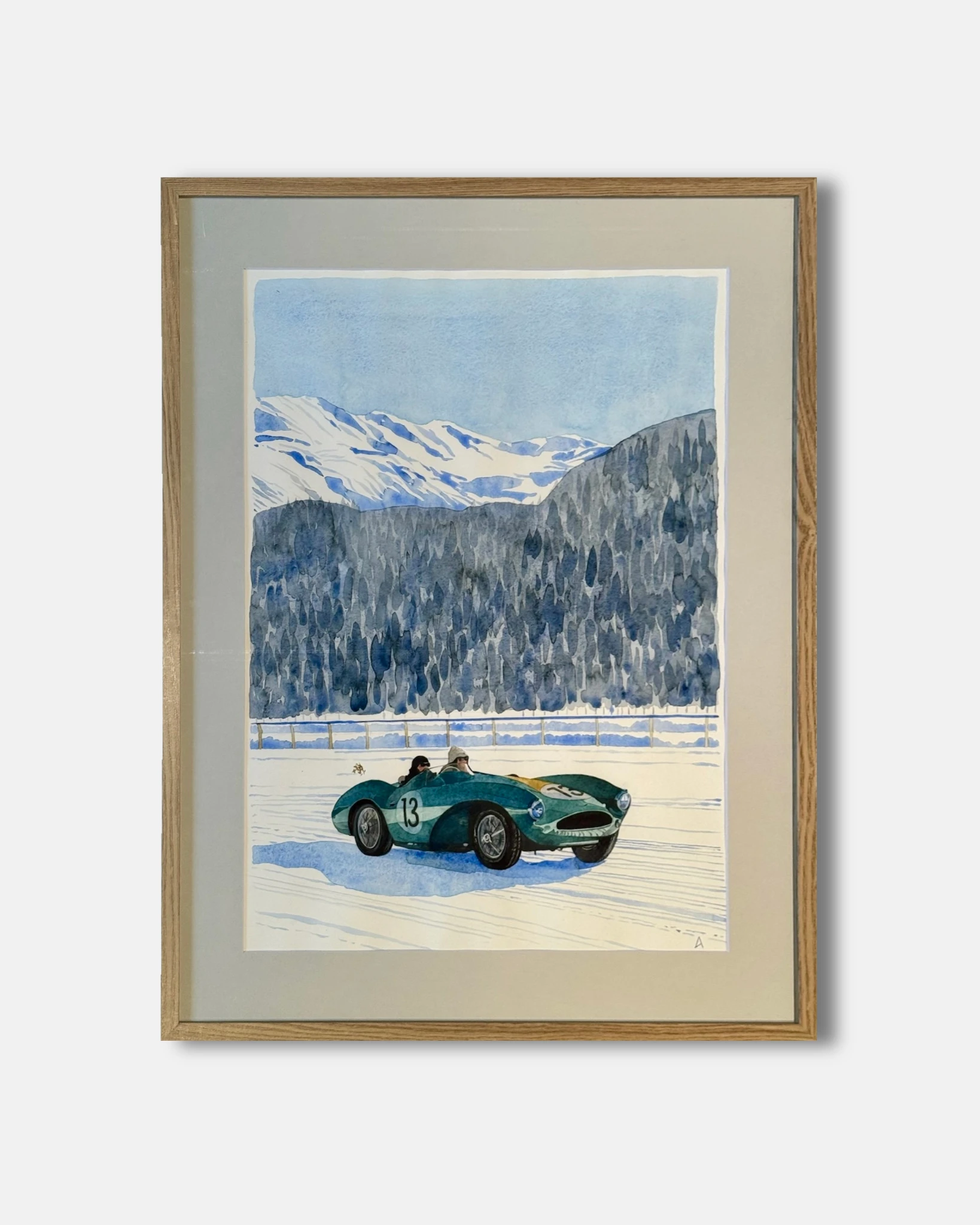 Green Car - alternate view